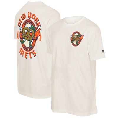 New York Mets New Era Oktoberfest T-Shirt - Natural